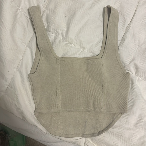 Aritzia Babaton Sculpt Knit Bustier Tank - Picture 4 of 5